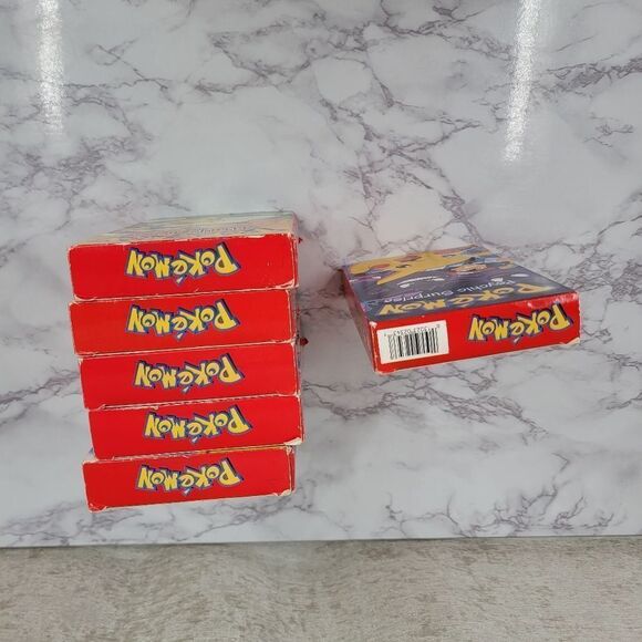 Pokemon 1997 1998 VHS Lot of 6 Tapes Blockbuster 90s Vintage Nostalgic - Picture 4 of 14